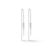 Sølv ørehænger "Icicle"