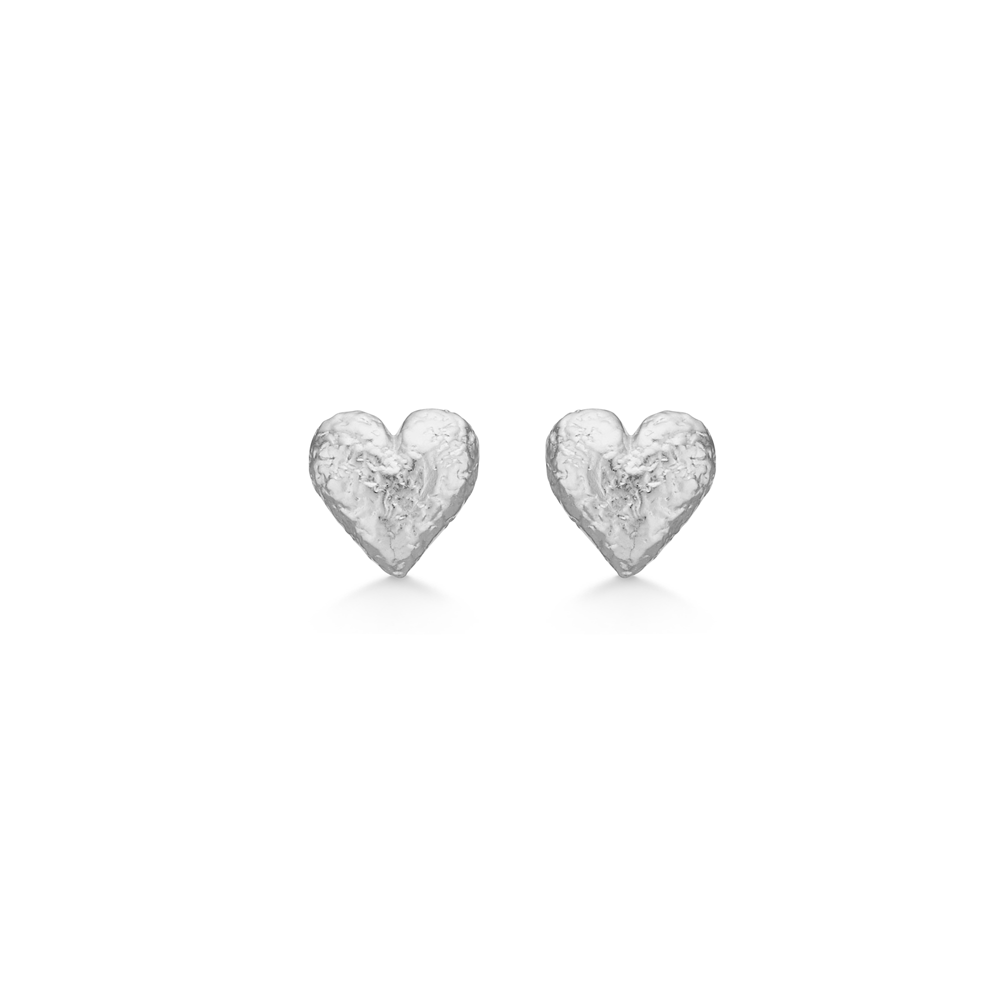 Sølv ørestik "Amour Heart"