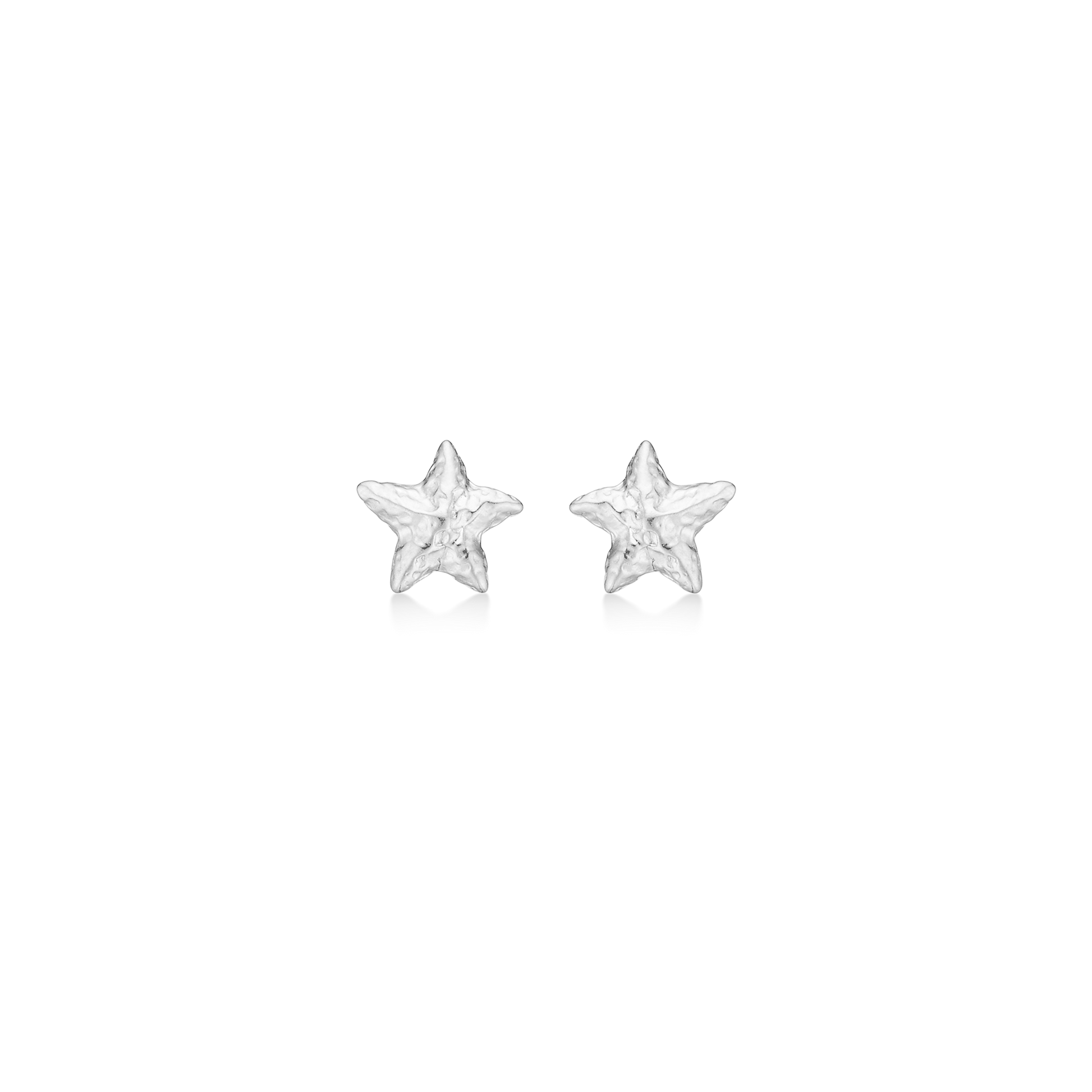 Sølv ørestik "Starfish Lustre"