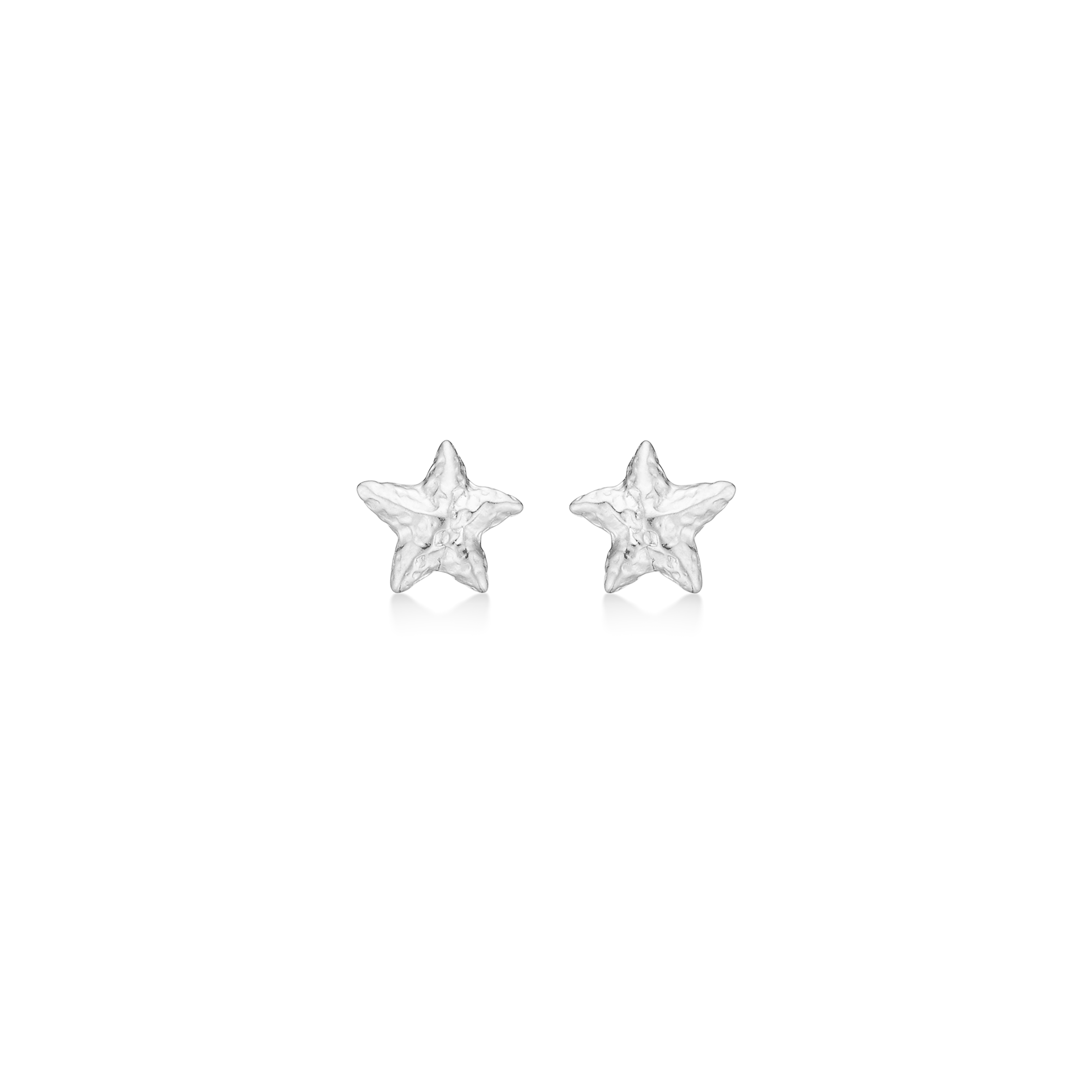 Sølv ørestik "Starfish Lustre"