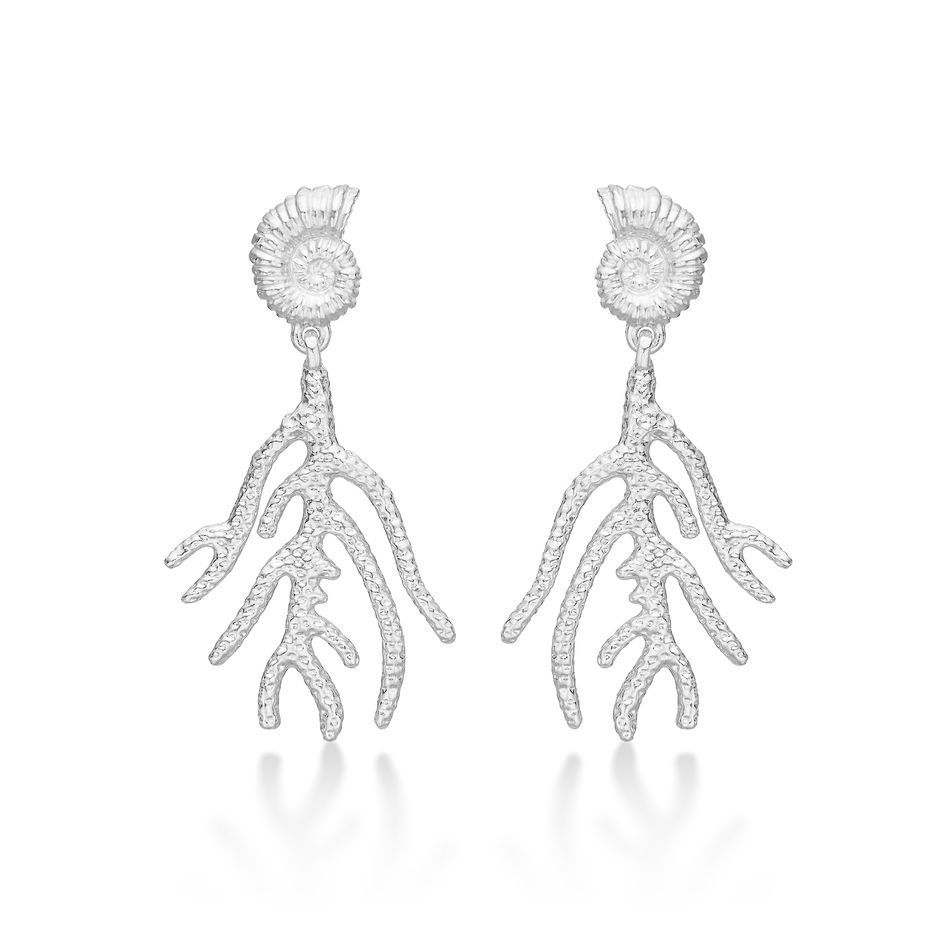 Sølv ørestik "Seashell Secrets"