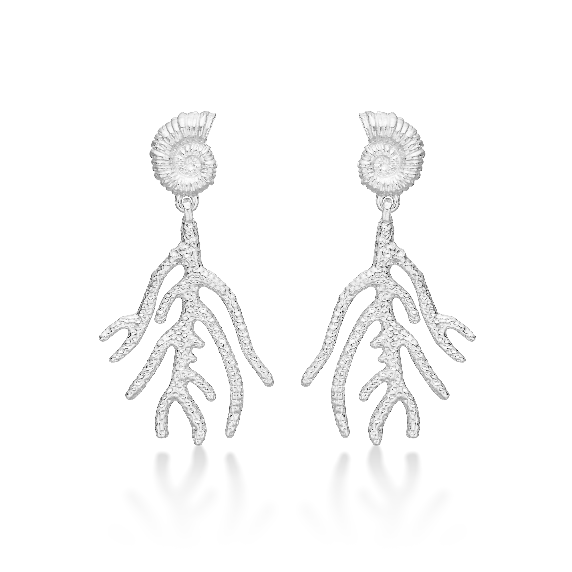 Sølv ørestik "Seashell Secrets"