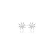 Sølv ørestik "Ocean Aura"