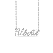 Sølv halskæde "Alberte"