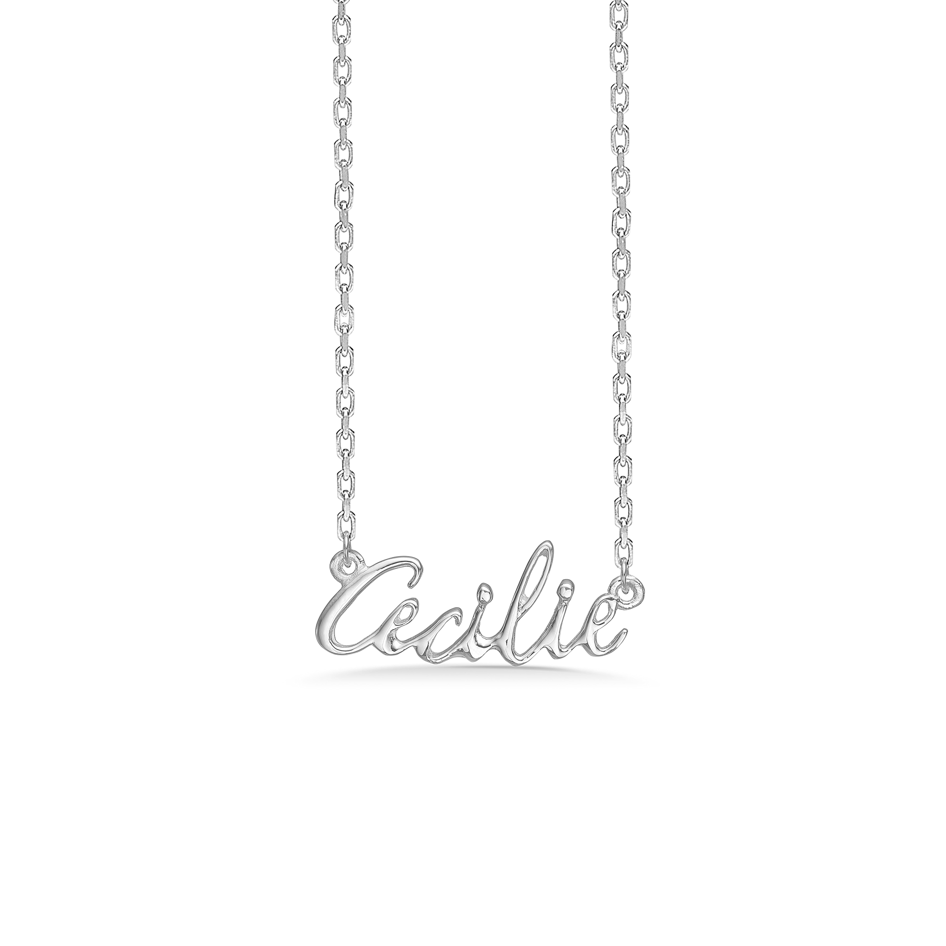 Sølv halskæde "Cecilie"