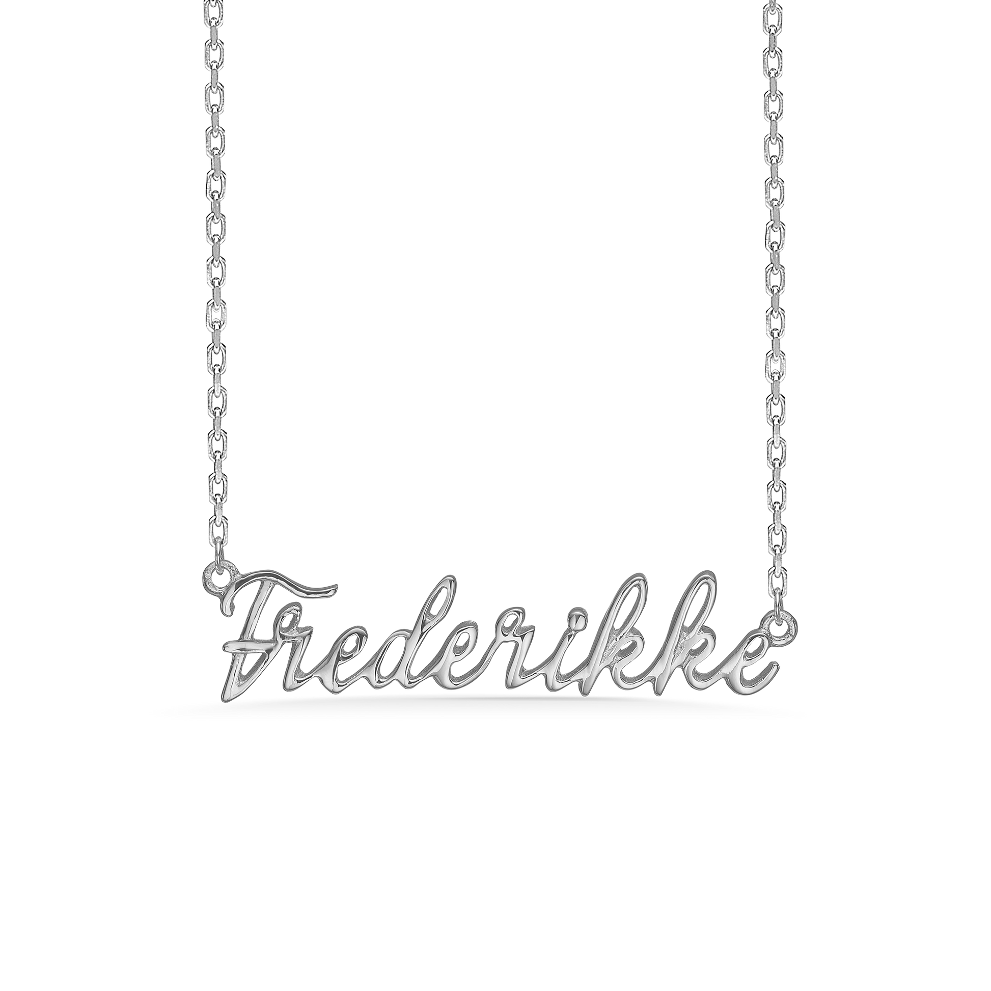 Sølv halskæde "Frederikke"