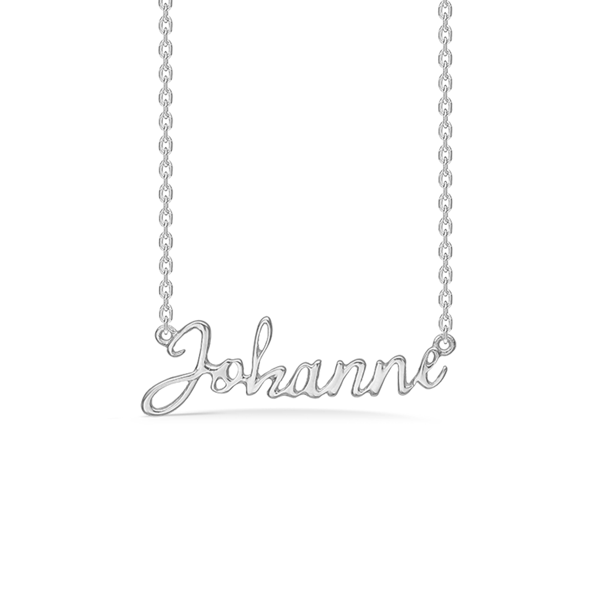 Sølv halskæde "Johanne"