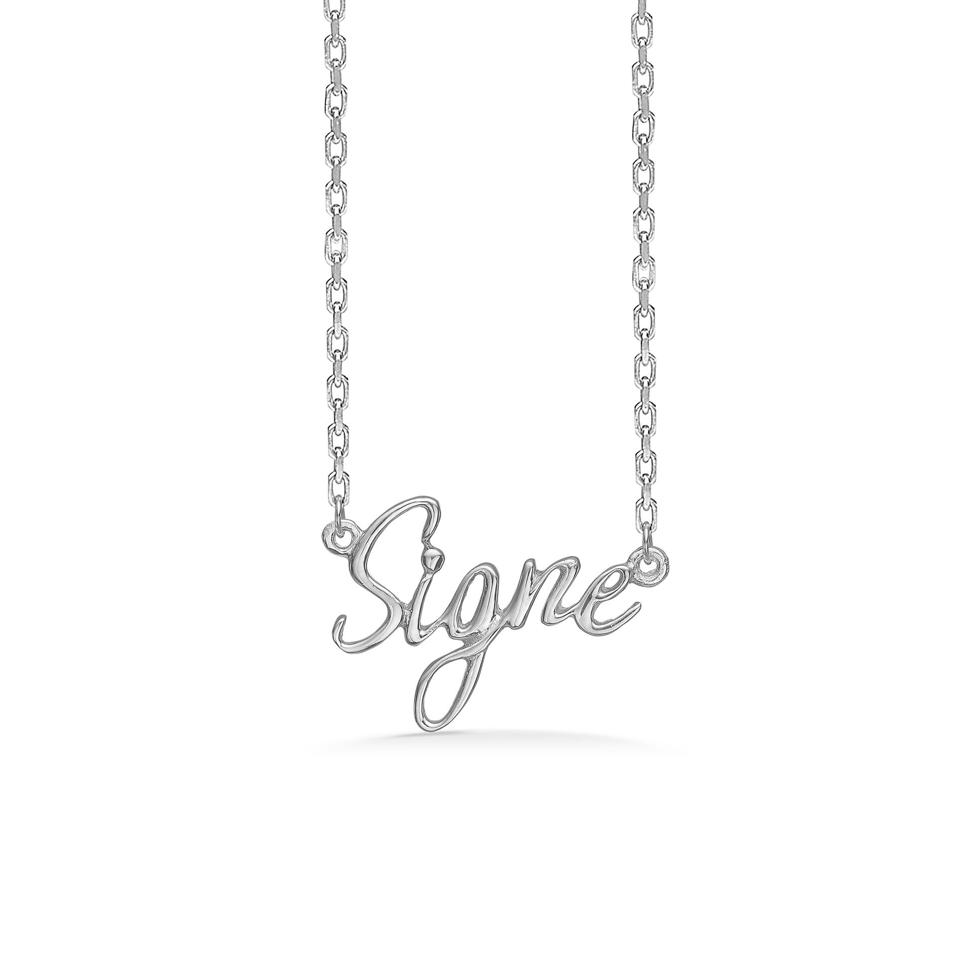 Sølv halskæde "Signe"