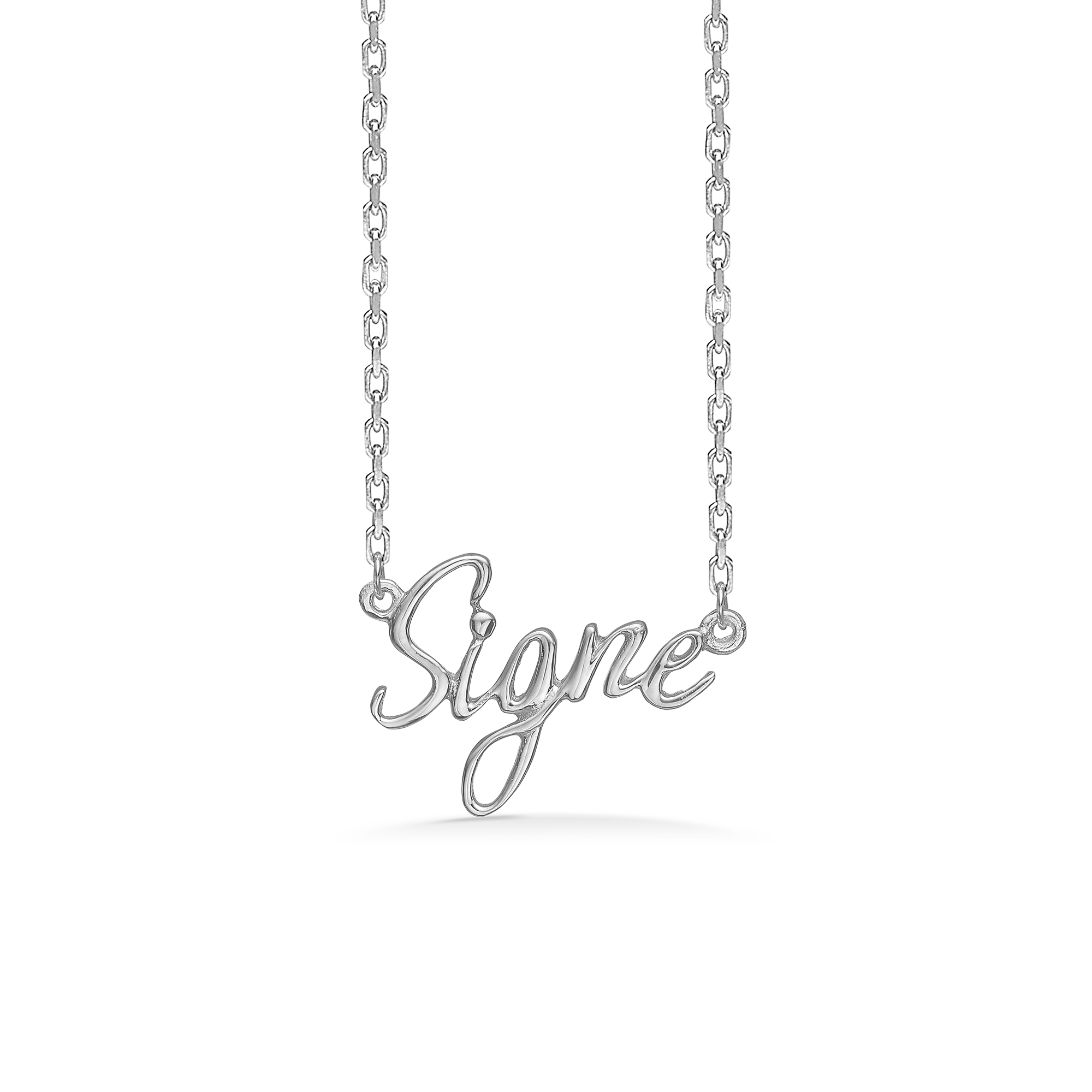 Sølv halskæde "Signe"