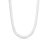 Sølv halskæde sildeben "Cobra"