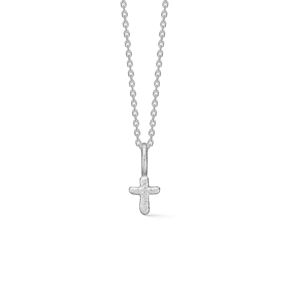 Sølv halskæde "Faithful Cross"