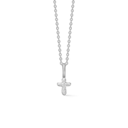 Sølv halskæde "Faithful Cross"