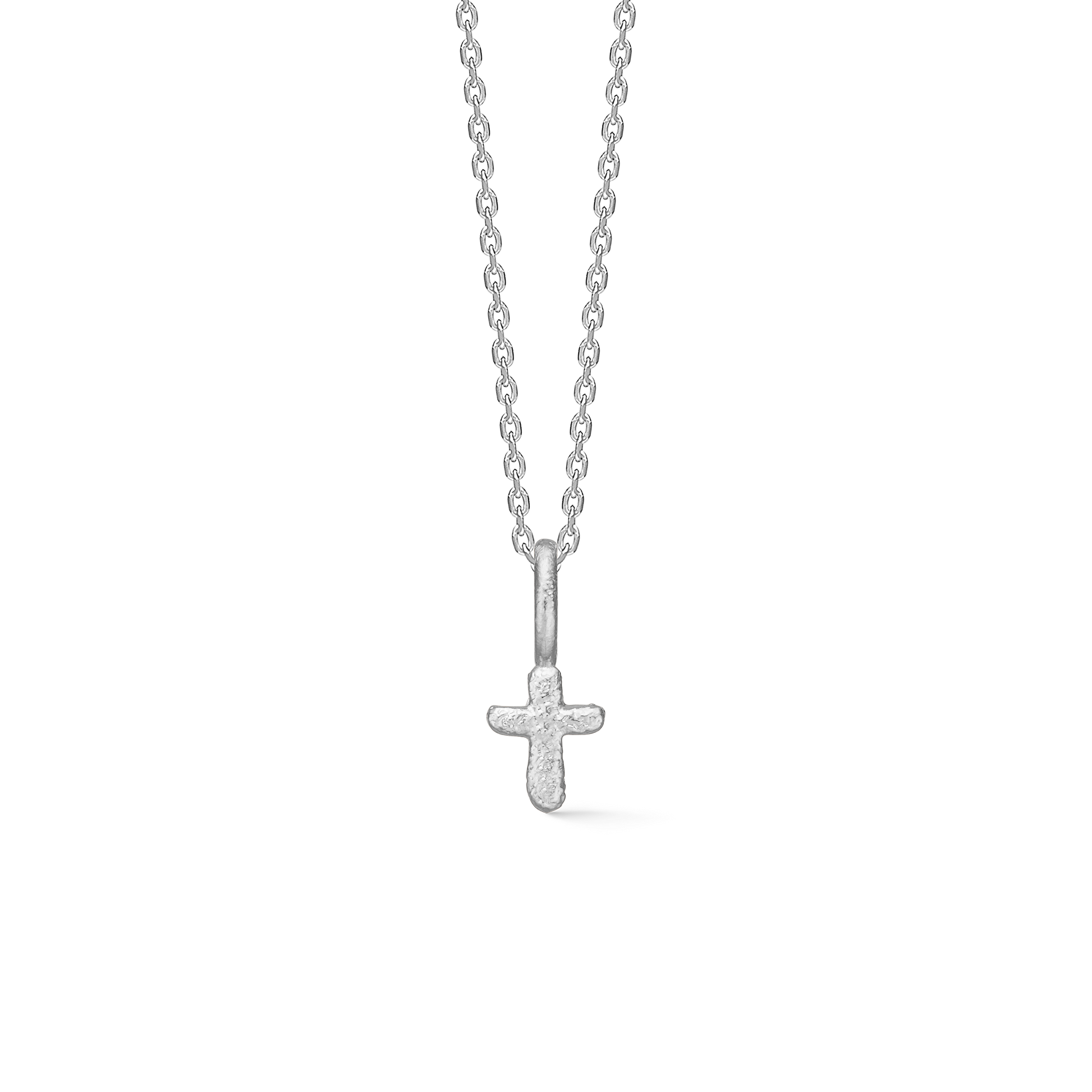 Sølv halskæde "Faithful Cross"
