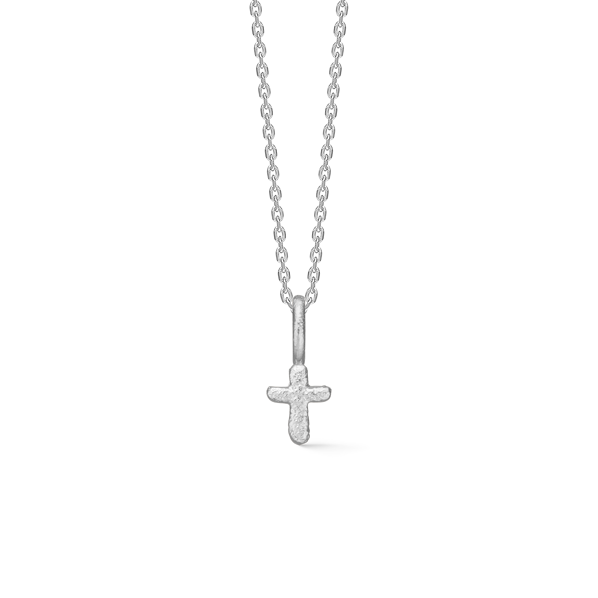 Sølv halskæde "Faithful Cross"