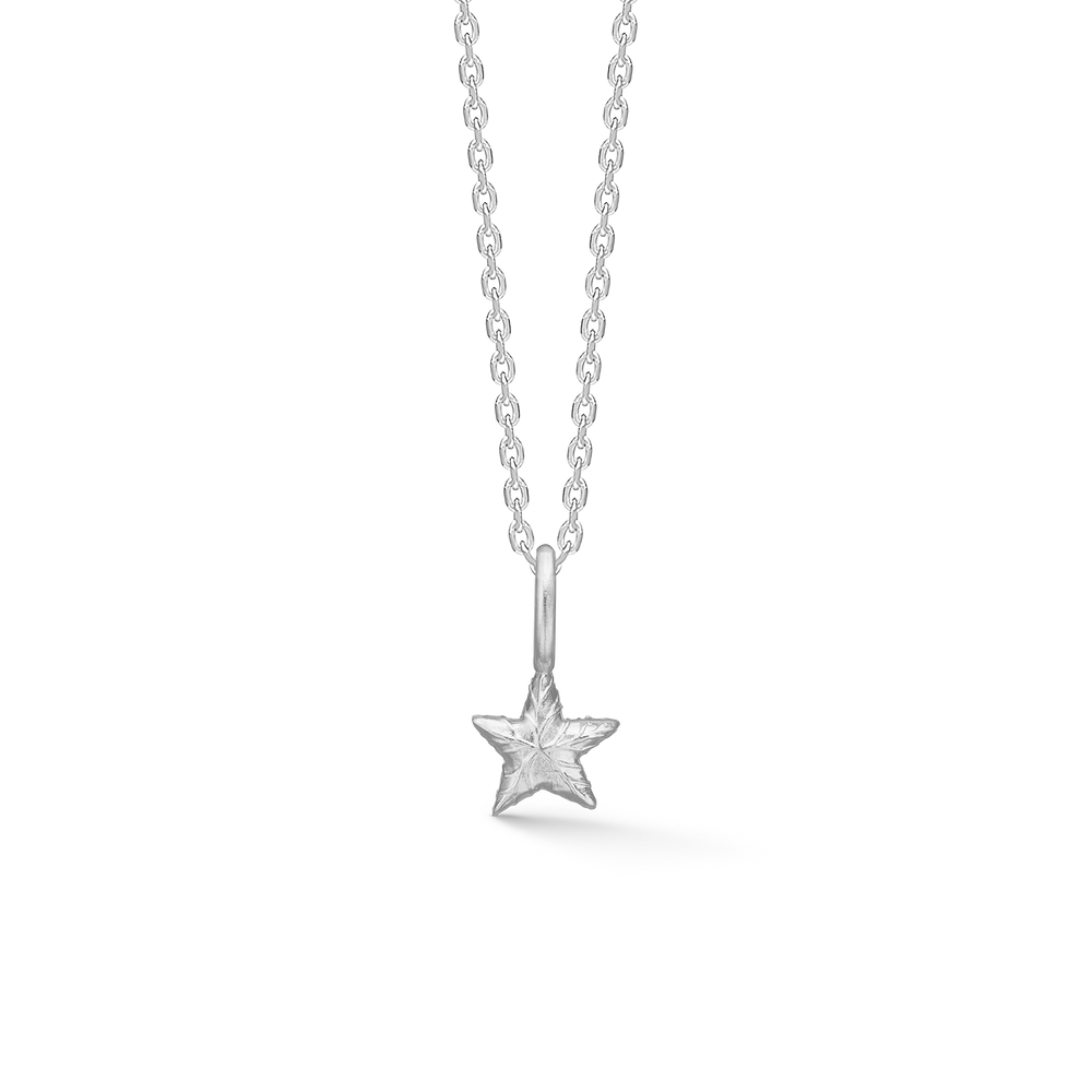 Sølv halskæde "Shiny Star"