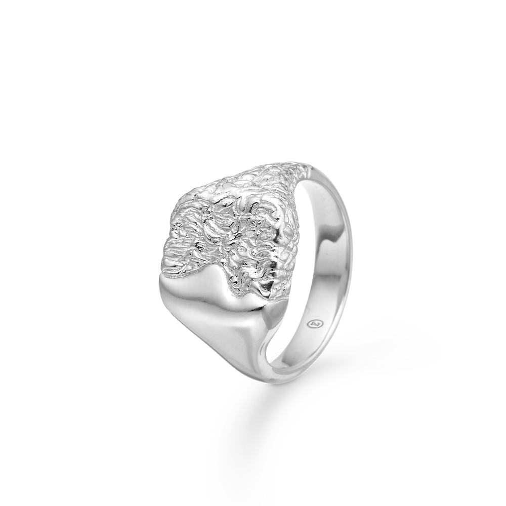 Sølv ring "Edge"