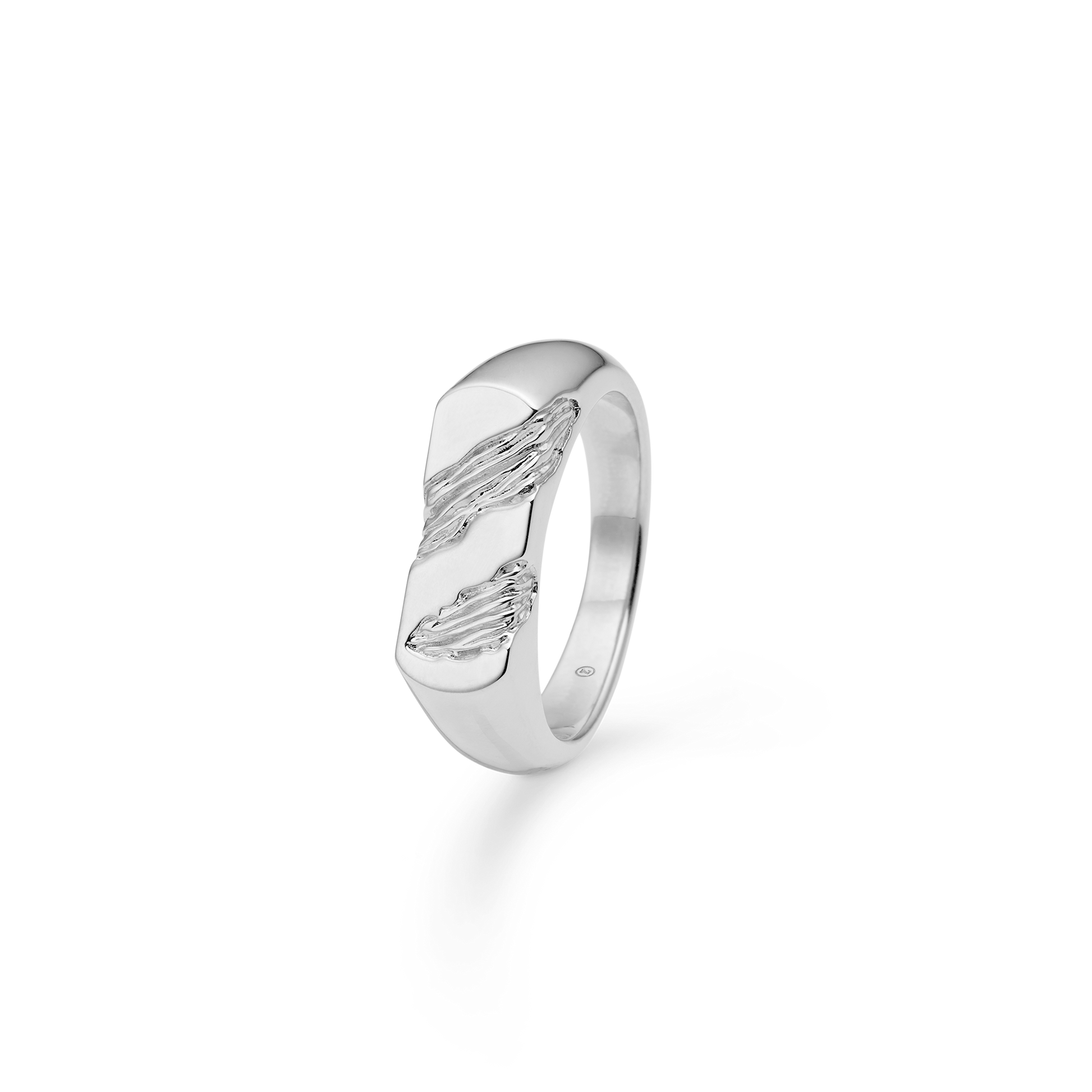 Sølv ring "Glacier"