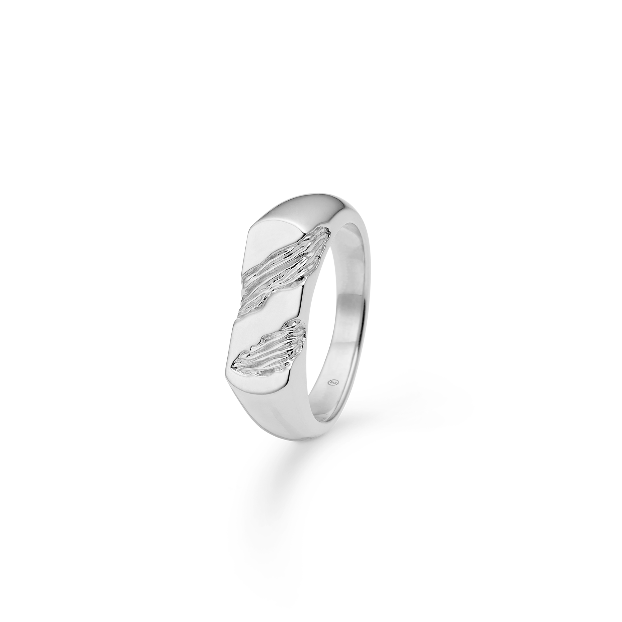 Sølv ring "Glacier"