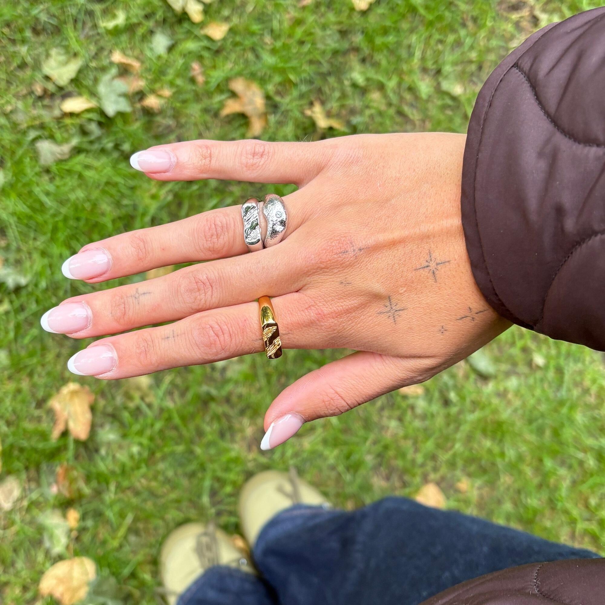 Sølv ring "Lumi" m. zirk.