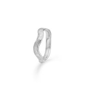Sølv ring "Rime"