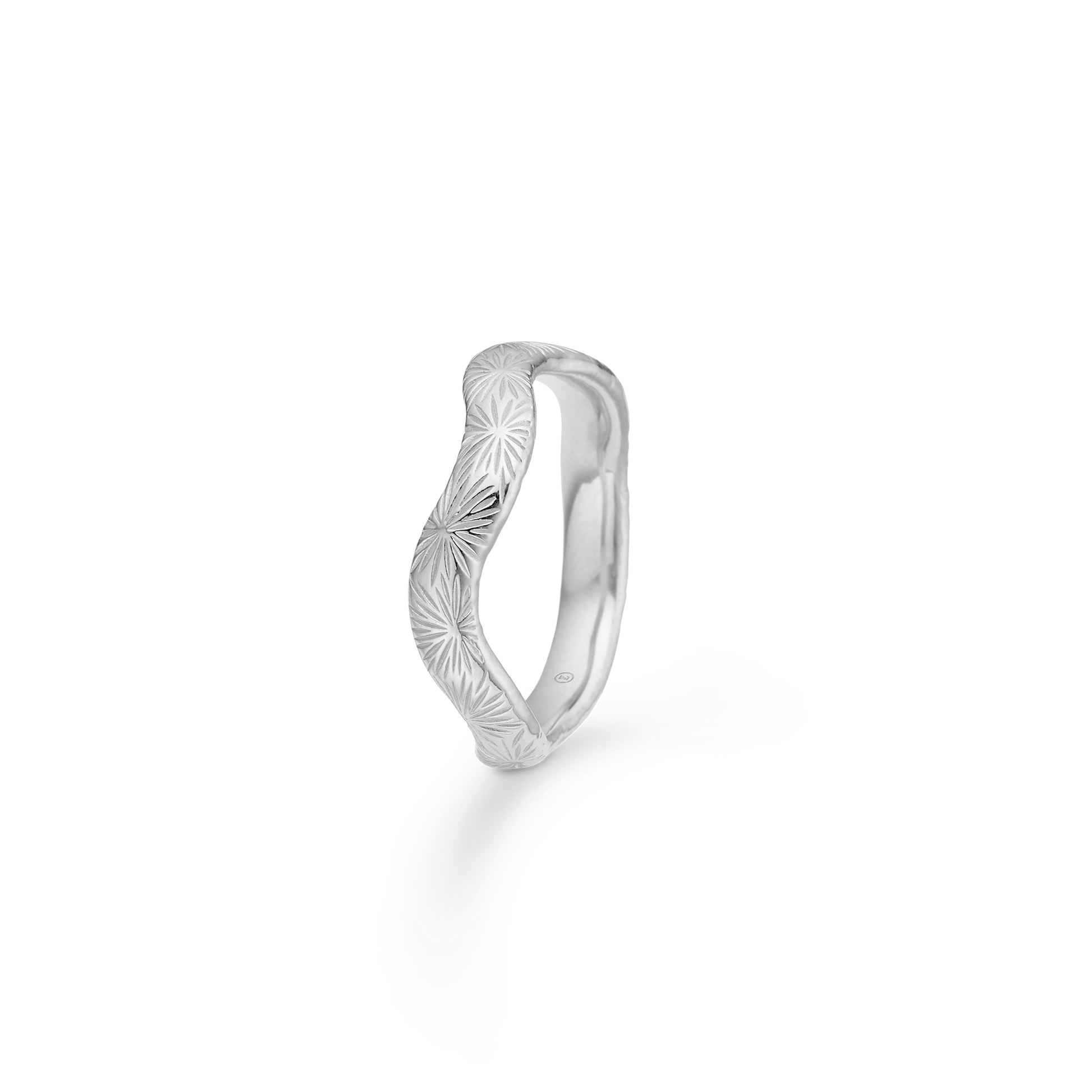 Sølv ring "Rime"