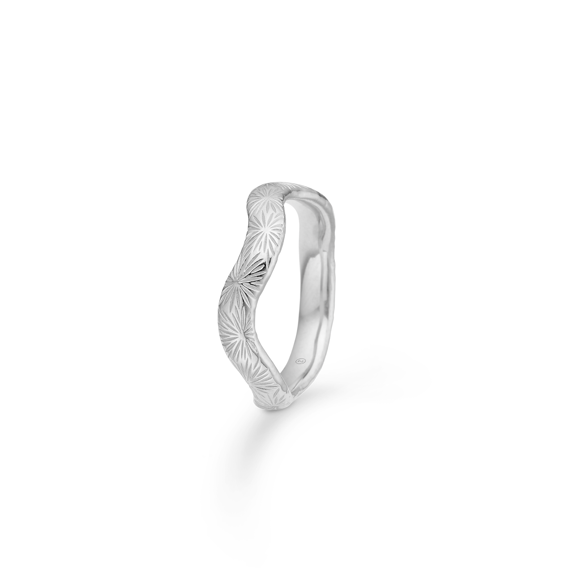 Sølv ring "Rime"