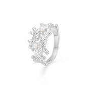 Sølv ring "Reef Essence" m. perler