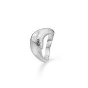 Sølv ring "Lumi" m. zirk.