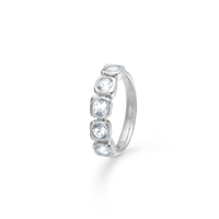 Sølv ring "Elera" m. zirk.