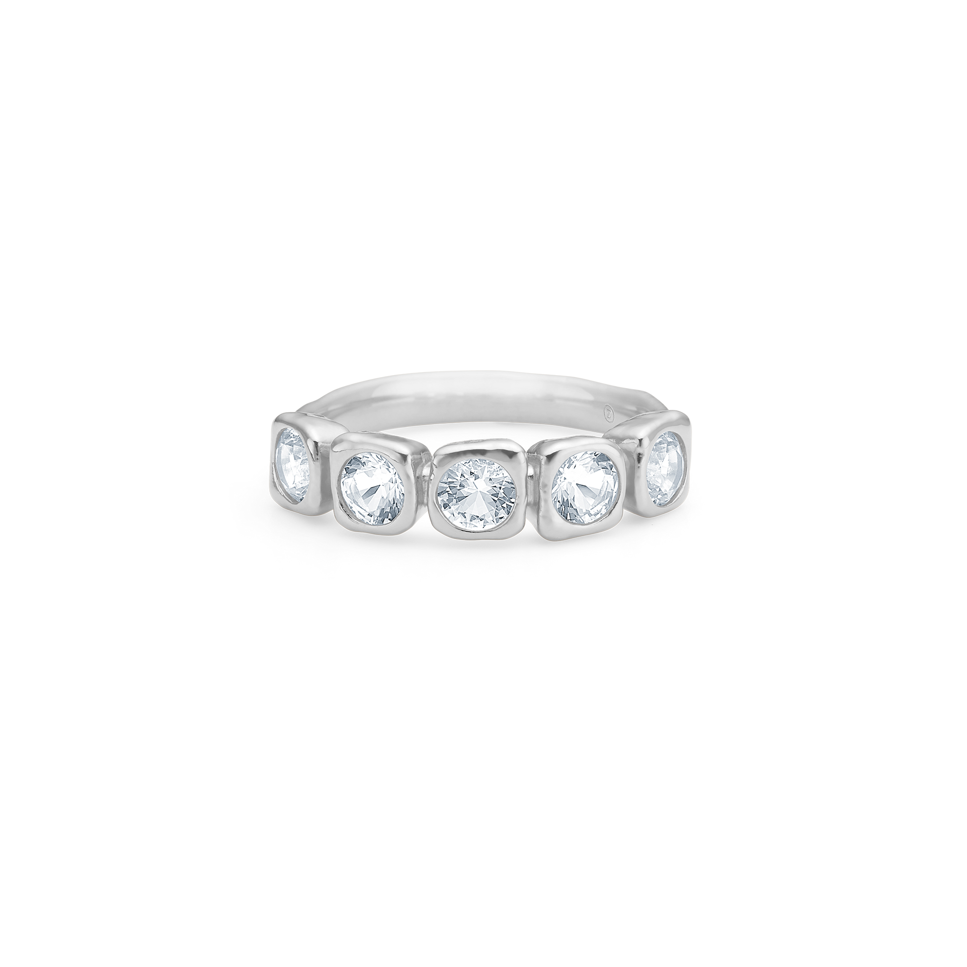 Sølv ring "Elera" m. zirk.