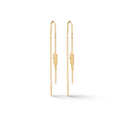 Sølv forg. ørehænger "Icicle"