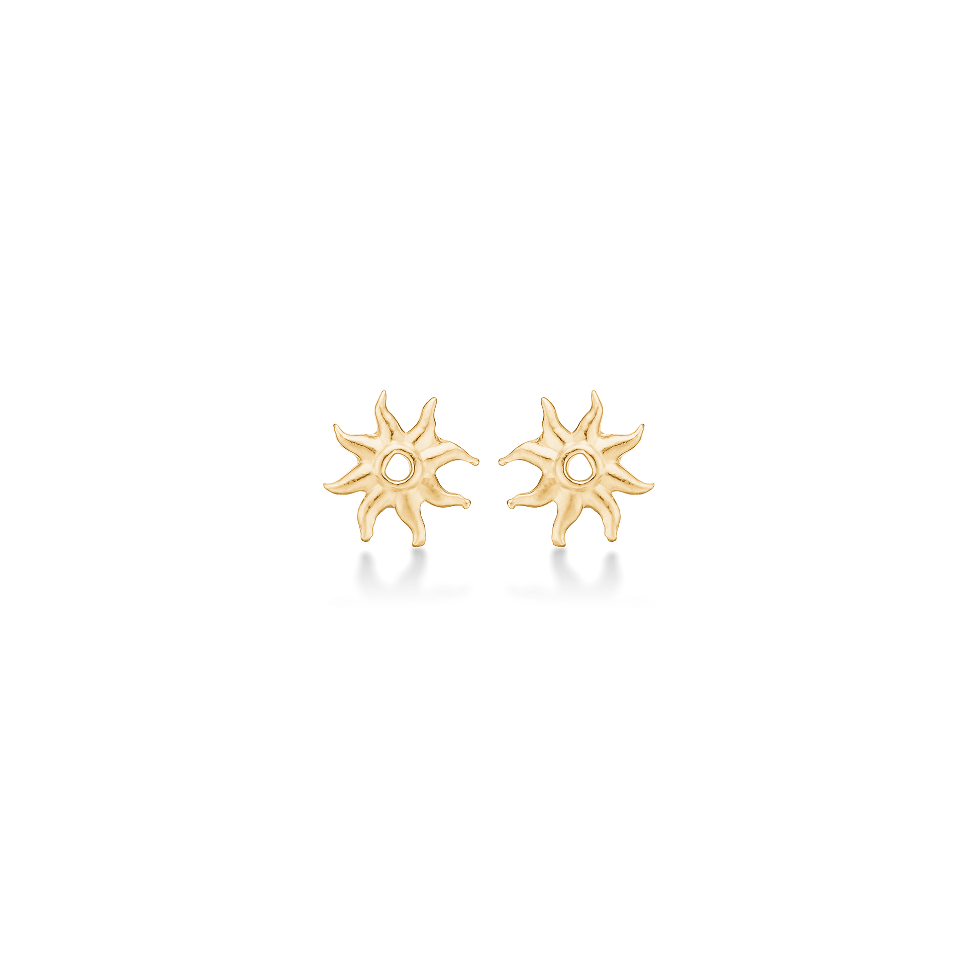 Sølv forg. ørestik "Ocean Aura"