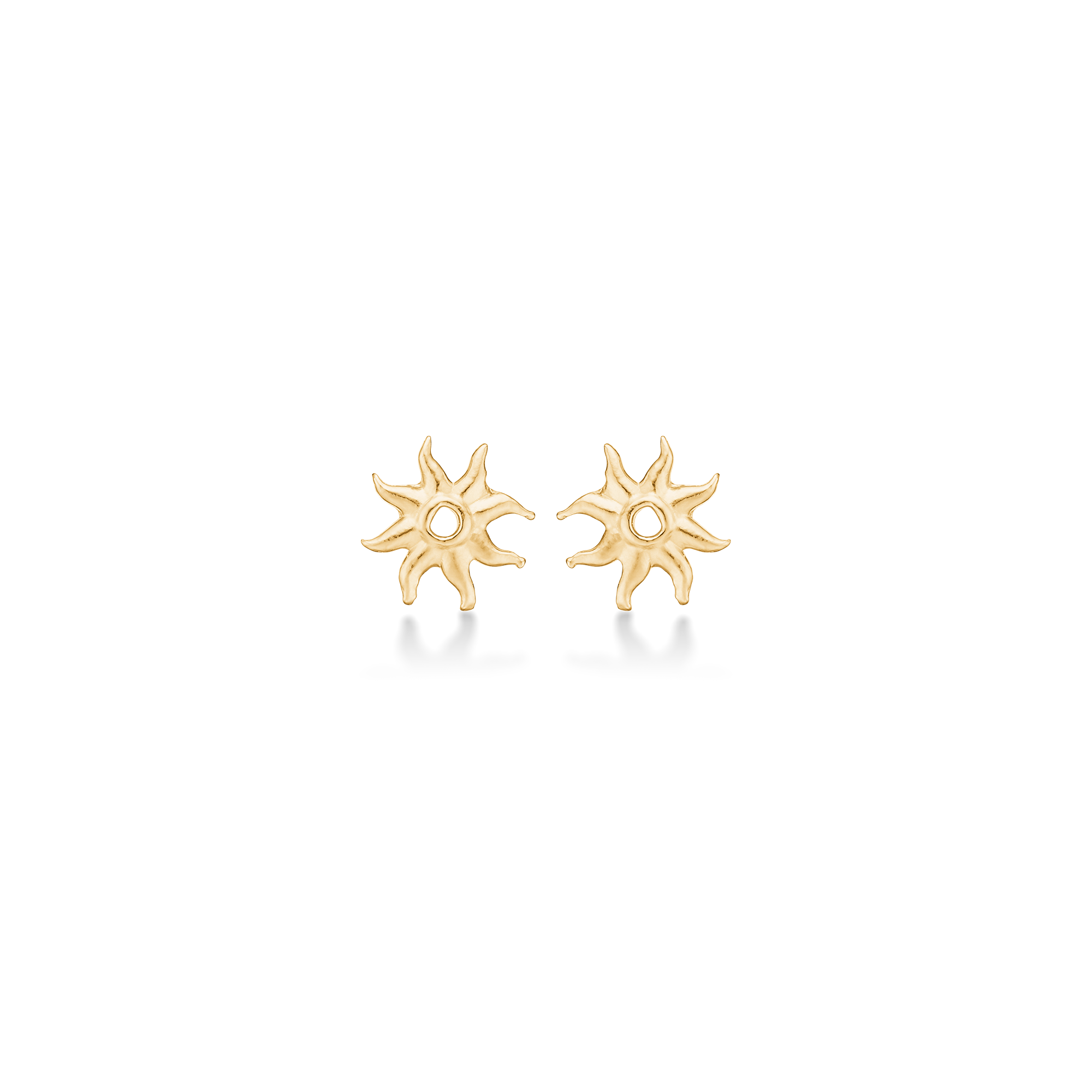 Sølv forg. ørestik "Ocean Aura"