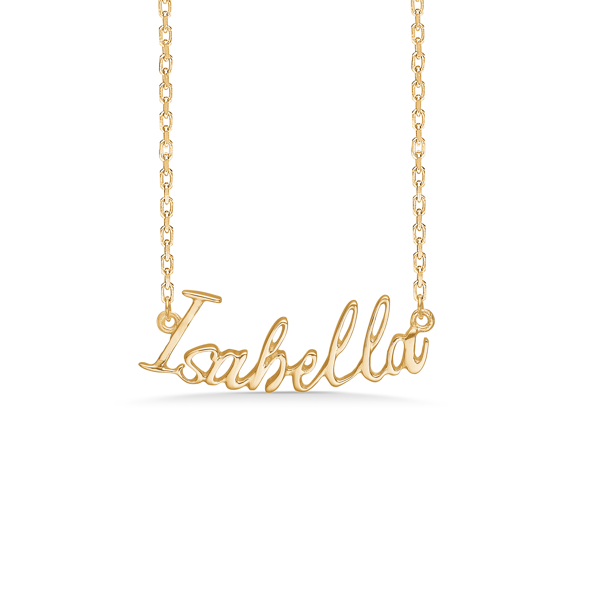 Sølv forgyldt halskæde "Isabella"