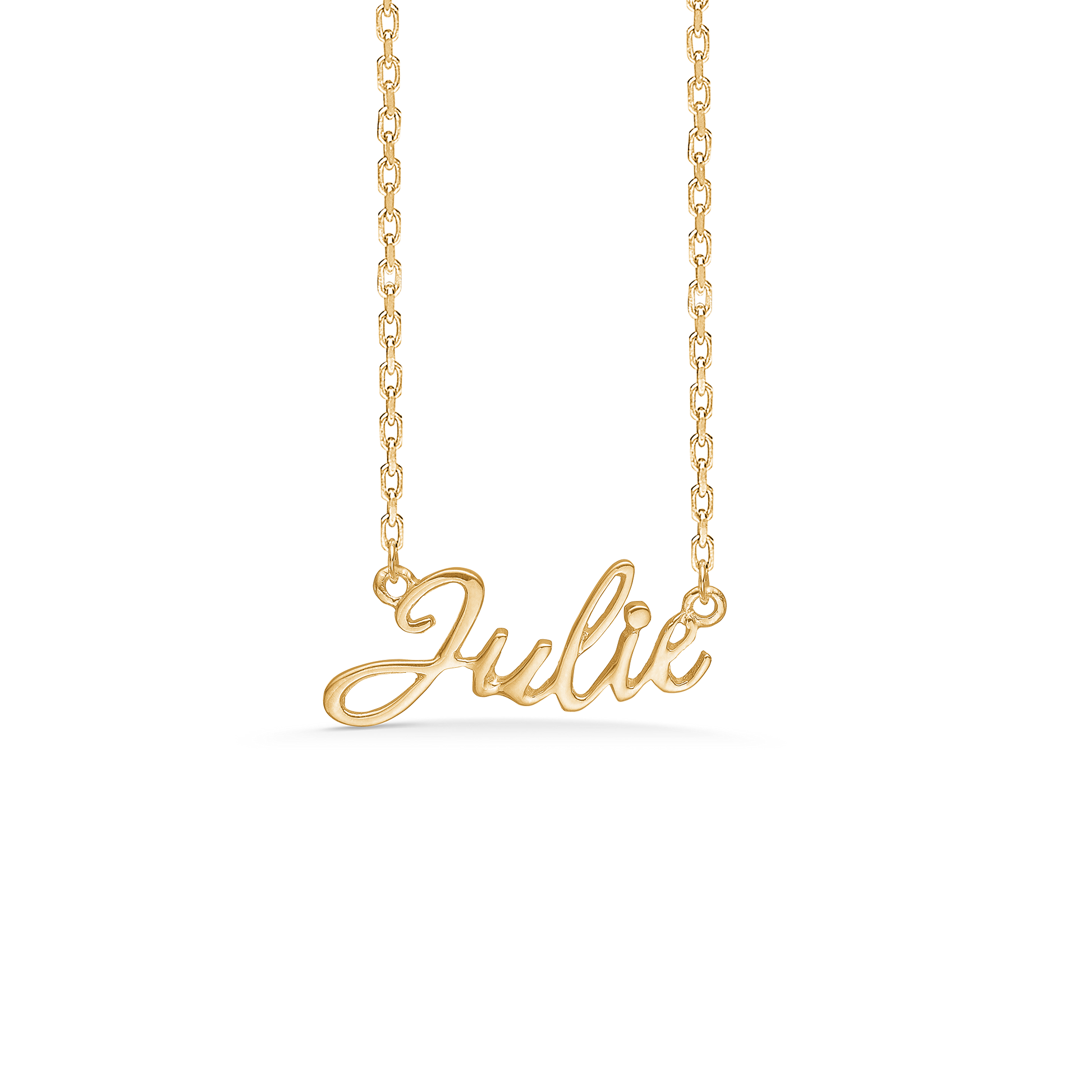 Sølv forgyldt halskæde "Julie"