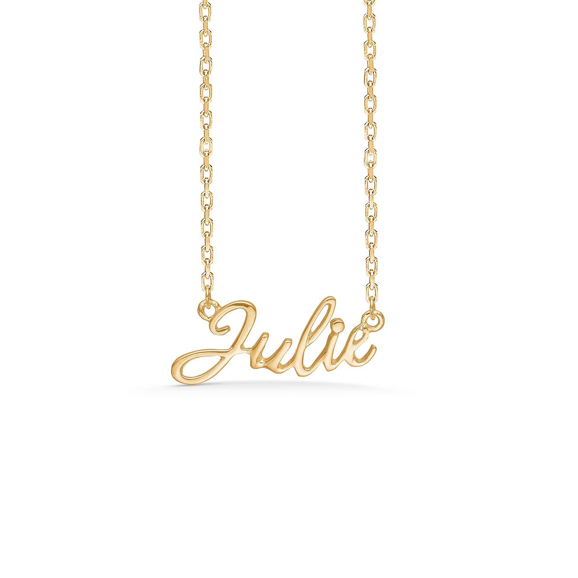 Sølv forgyldt halskæde "Julie"