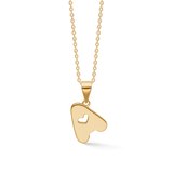 Letters A Necklace