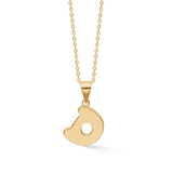 Letters D necklace