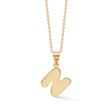 Letters N Necklace