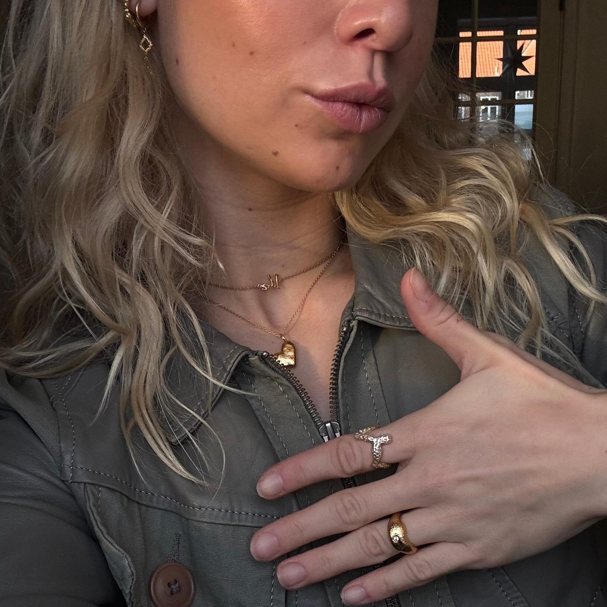 Sølv forg. ring "Lumi" m. zirk.