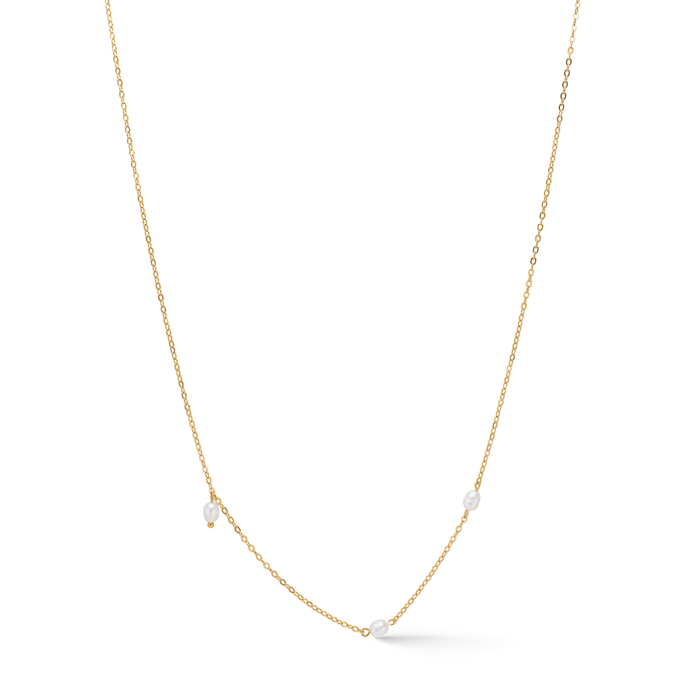 Trace Pearl Necklace
