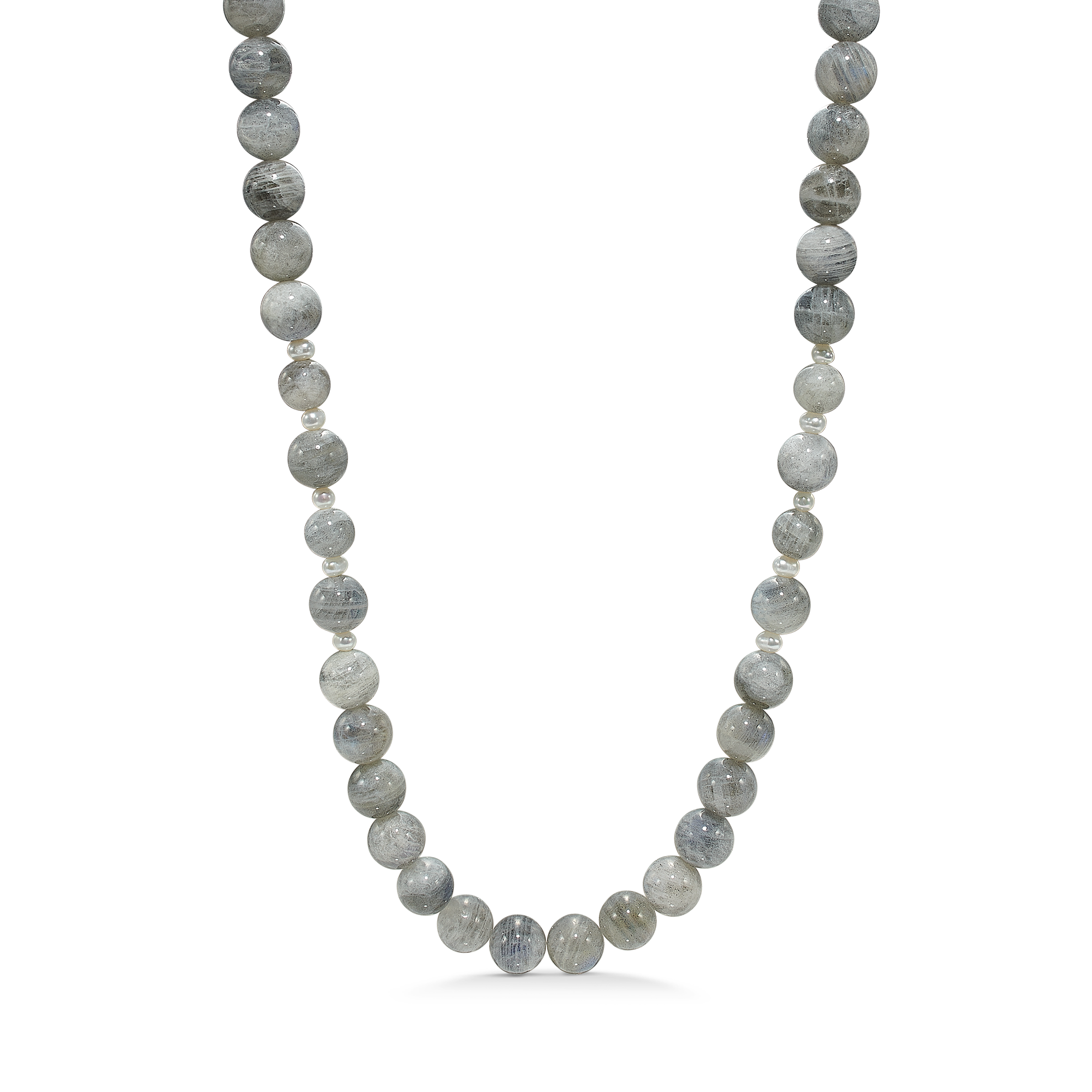Genuine necklace, Labradorite