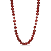 Genuine necklace, Carneol
