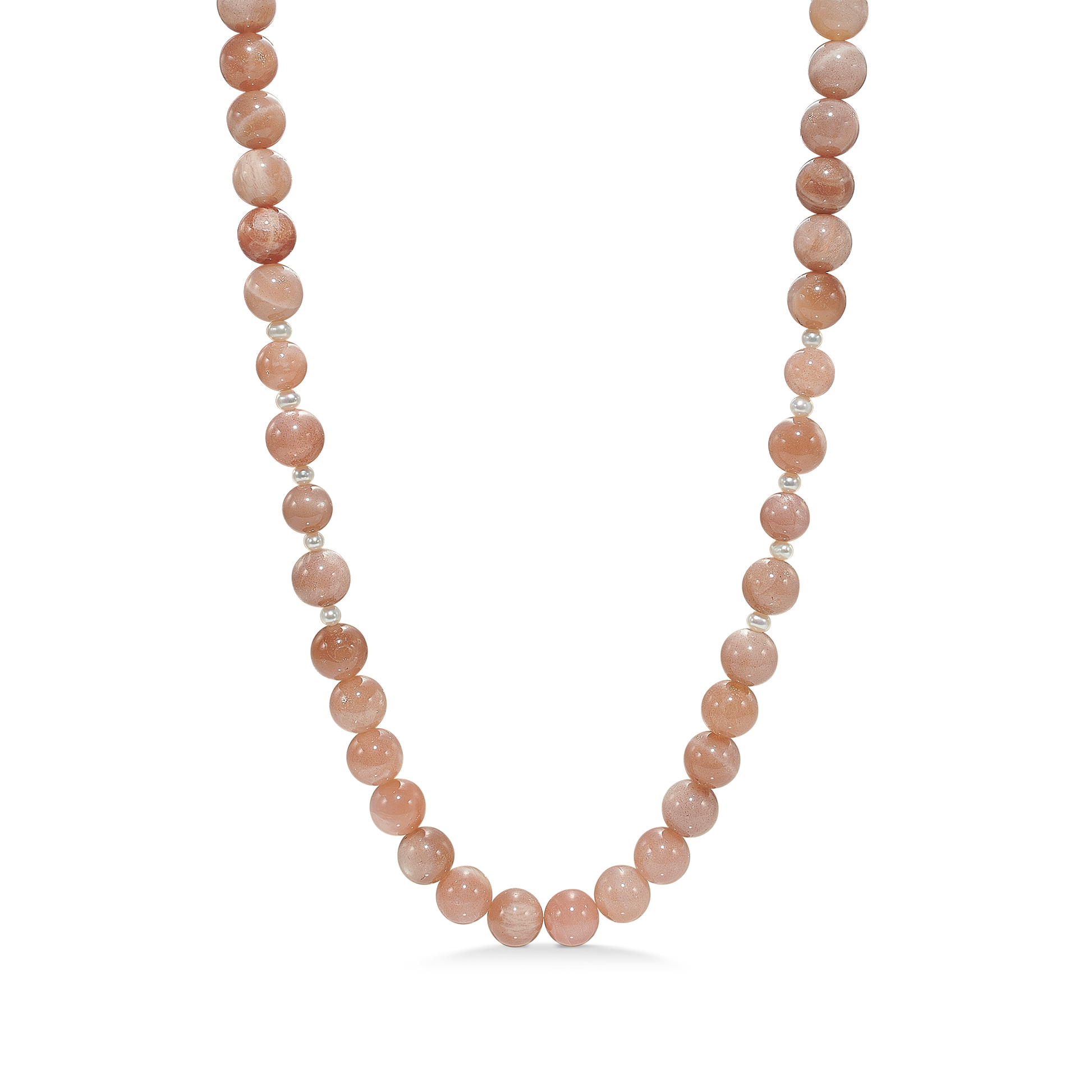 Genuine necklace, Sunstone