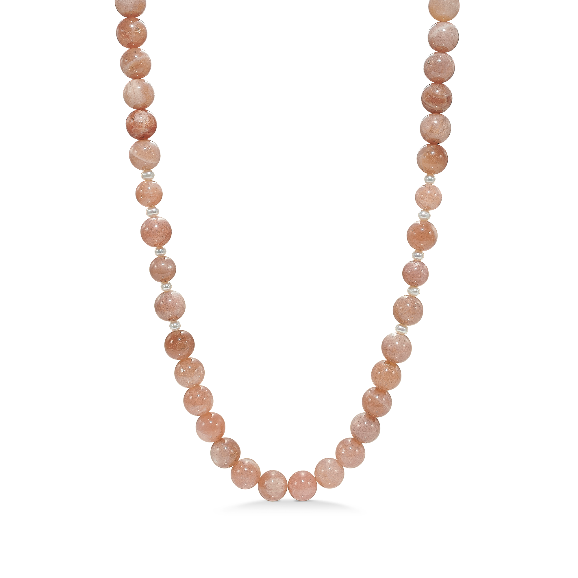 Genuine necklace, Sunstone