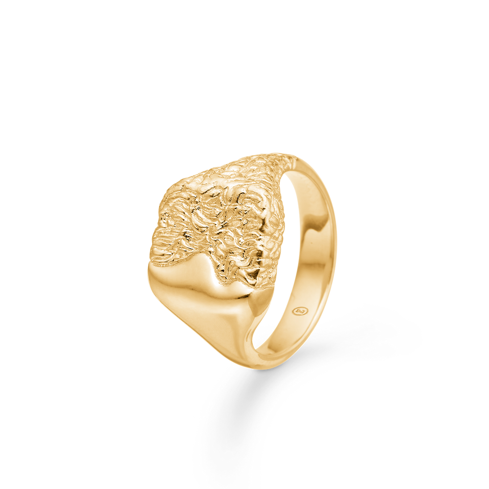 Sølv forg. ring "Edge"