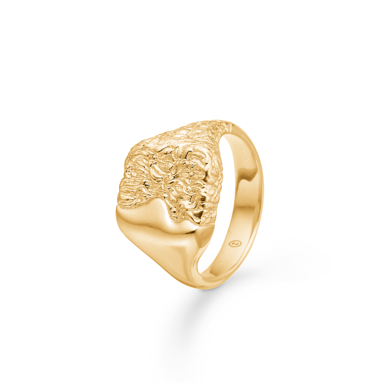 Sølv forg. ring "Edge"