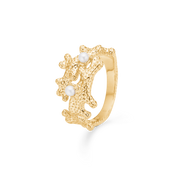 Sølv forg. ring "Reef Essence" m. perler