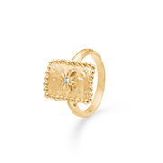 Sølv forg. ring "Liora" m. zirk.