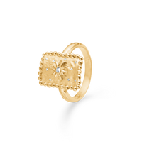 Sølv forg. ring "Liora" m. zirk.